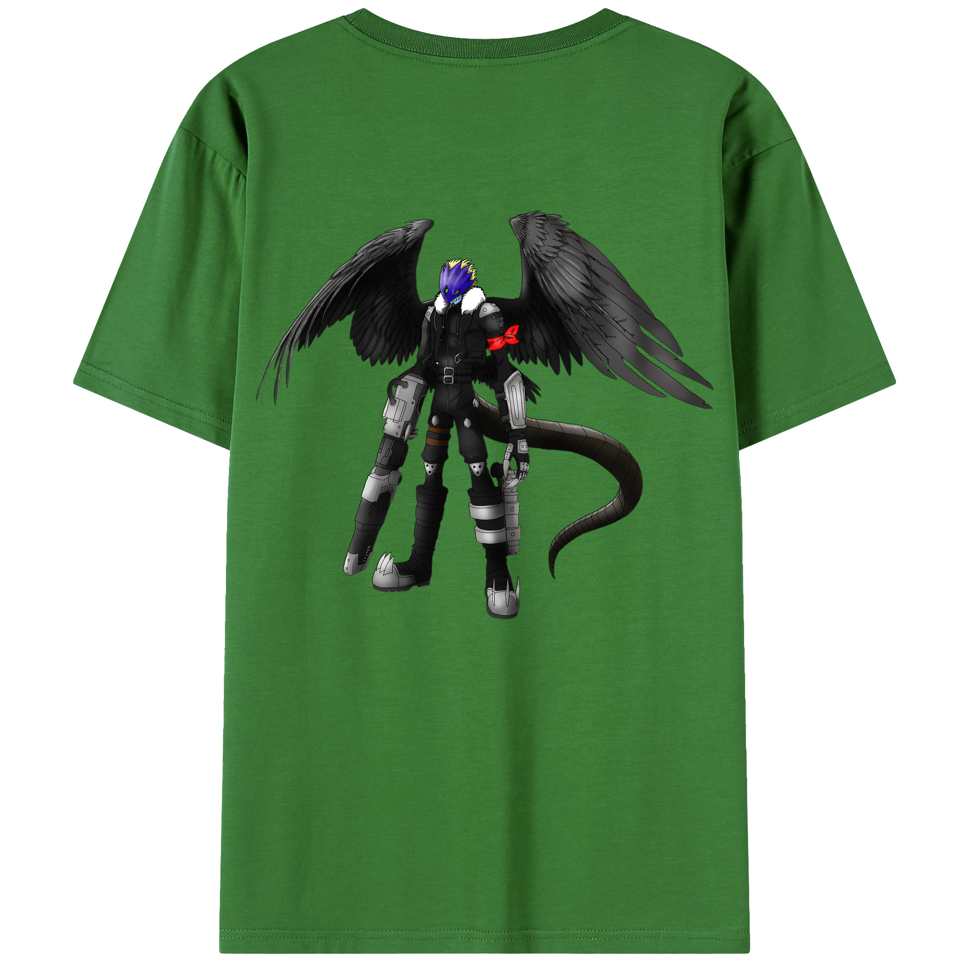 （画像用） Digimon デジタルモンスター/デジモン レディース半袖Tシャツ(バックプリント)
